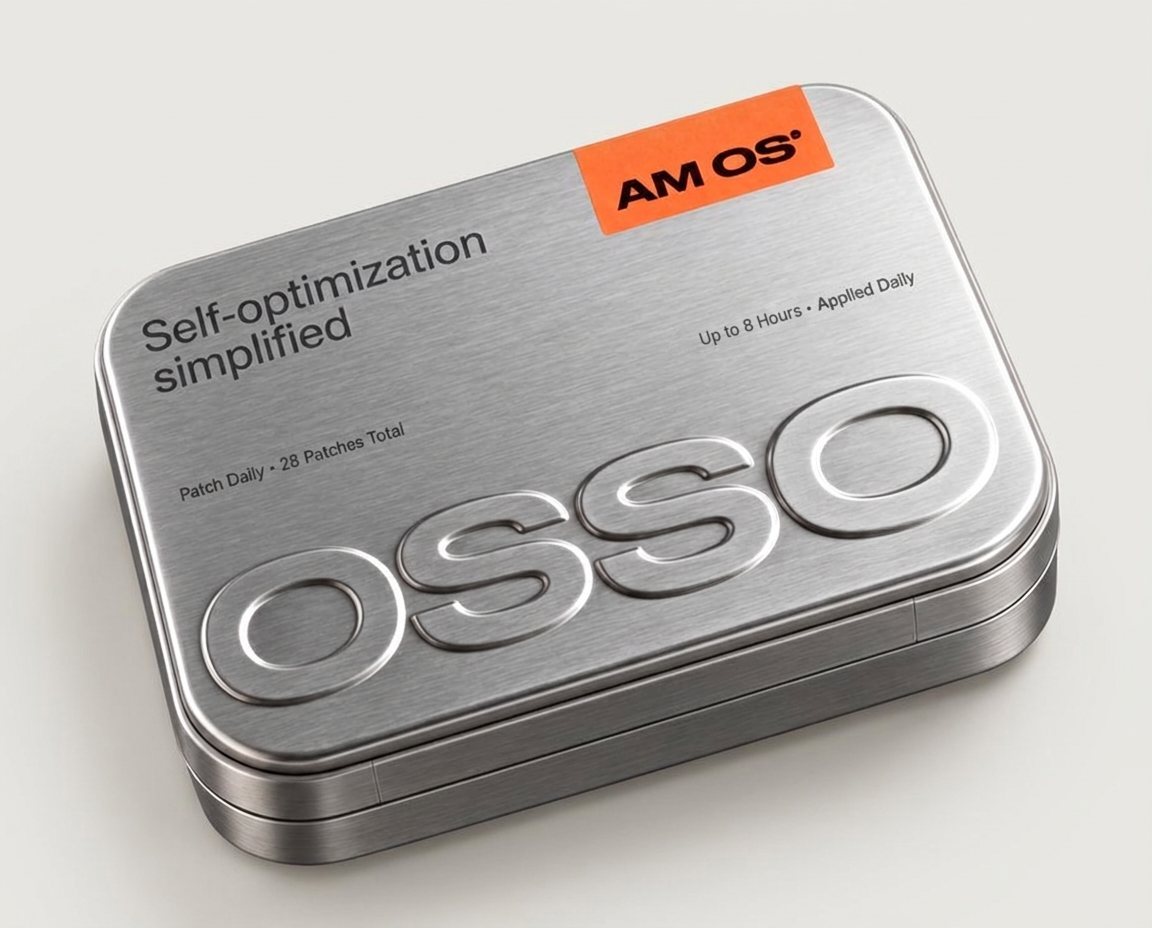 OSSO AM OS’ tin with orange label